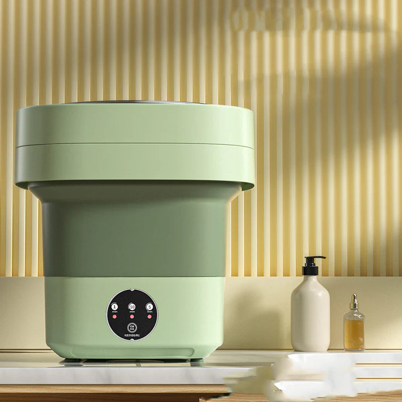 Mini Foldable Washing Machine with Spinning Dry Gadgets
